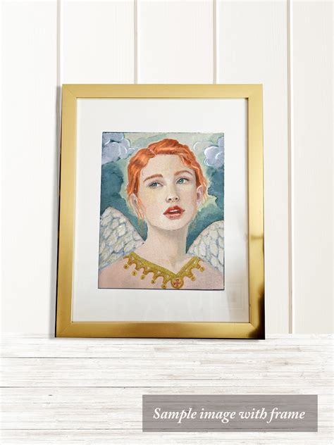 Guardian Angel Catholic Art 8x10 Art Print Wall Decor - Etsy