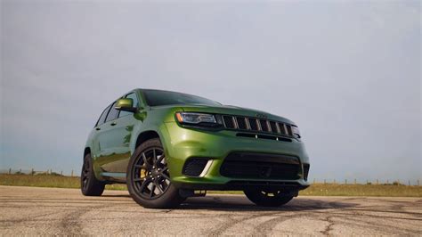 This 1 000 Hp Jeep Grand Cherokee Trackhawk By Hennessey Isn T For The Faint Of Heart