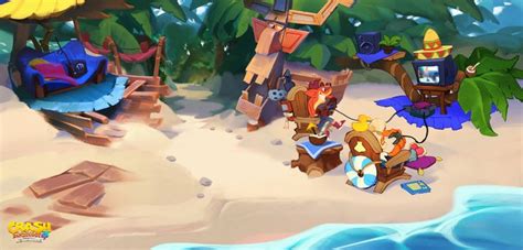 ArtStation Crash Bandicoot 4 N Sanity Beach Khoa Viet Crash