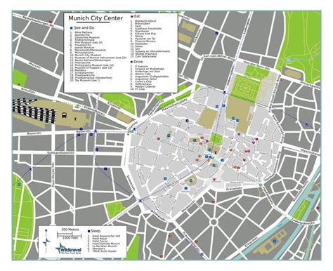 Maps Of Munich Collection Of Maps Of Munich City Germany Europe