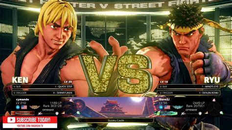 Best Bout Replays Sfv Ce Cymande Vs Dave J Youtube