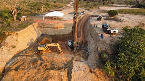 Governo realiza primeira perfuração para ponte do anel viário de