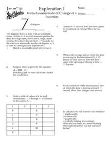 Rate of Change: Tables | Worksheet | Education.com - Worksheets Library