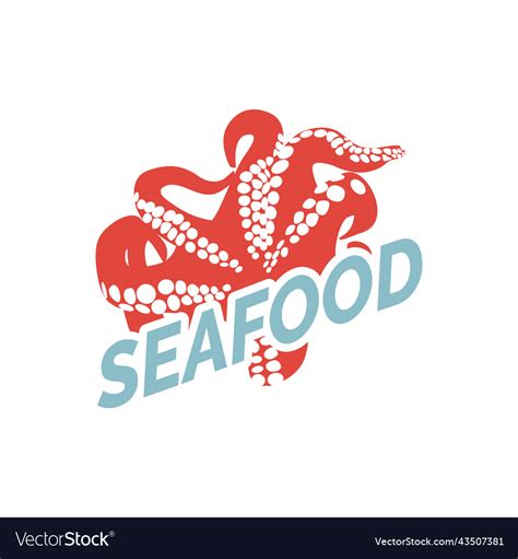 Best Quality Seafood Logo Design Royalty Free Vector Image