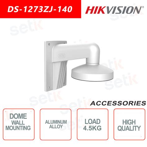 Ds Zj Aluminum Alloy Dome Camera Wall Mount Bracket