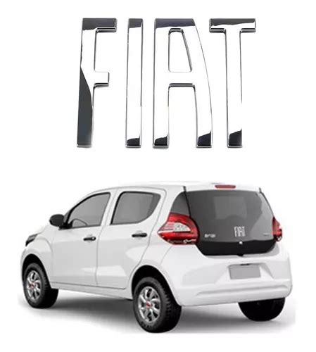 Emblema Letreiro Fiat Tampa Traseira Pick Up Toro Mala Mobi