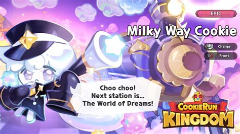 Milky Way Cookie Cookie Run Kingdom Gacha Animation Youtube