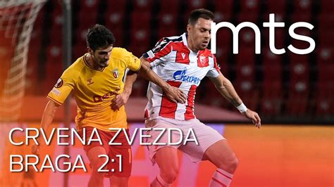 Fk Crvena Zvezda Fc Braga Prvo Kolo Grupne Faze Lige Evrope Sezona