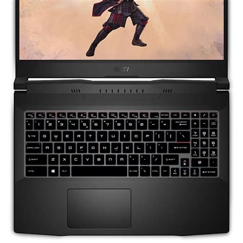 Silicone Notebook Keyboard Cover Skin Protector For Msi Katana Gf