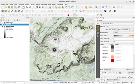 QGIS 3 30 Global Map Terrain North River Geographic Systems Inc