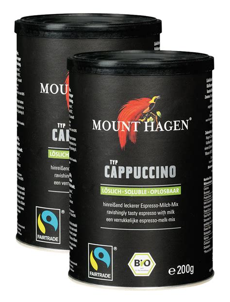 Er Pack Mount Hagen Bio Cappuccino X G Kaffee Tee