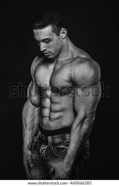 Naked Bodybuilder Topless Studio ภาพสตอก 460066285 Shutterstock