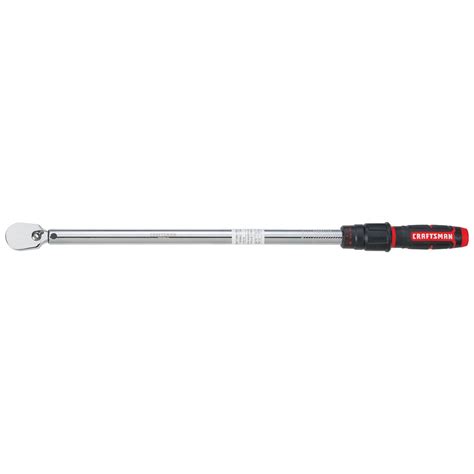 Craftsman 1 2 In Drive Click Torque Wrench 50 Ft Lb To 250 Ft Lb At