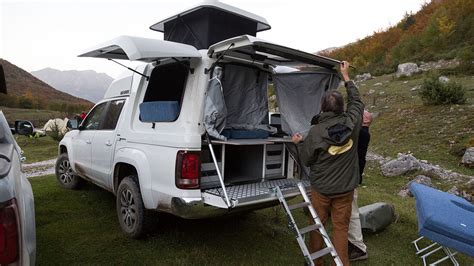 Vw Amarok Vario Top Wohnkabine Der Teilzeit Camper Auto Motor Und Sport