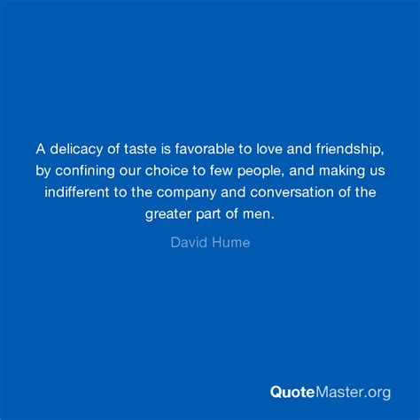 A Delicacy Of Taste Is Favorable To Love And Friendship By Confining