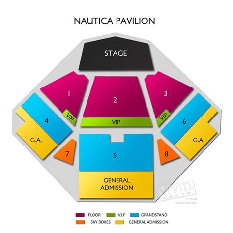 Jacobs Pavilion At Nautica Seating Chart Vivid Seats