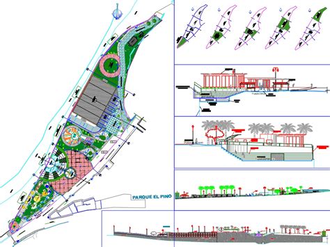 Parque Recreacional En Autocad Descargar Cad Gratis Mb Bibliocad