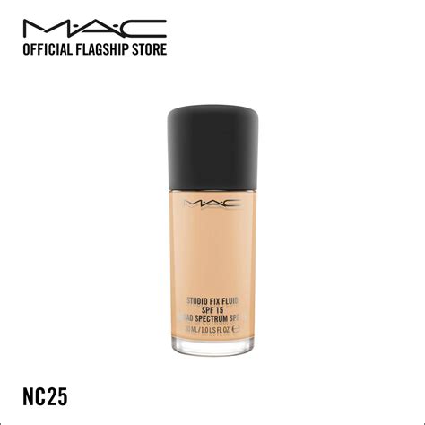 รวว แมค ครมรองพน MAC STUDIO FIX FLUID SPF 15 FOUNDATION NC25