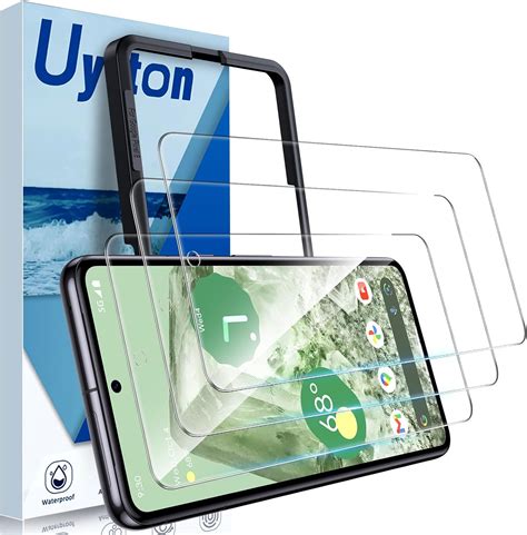 Amazon Uyiton 3 Packs For Google Pixel 8 Screen Protector 10X