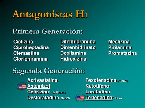 Ppt Antihistaminicos Powerpoint Presentation Free Download Id3631916