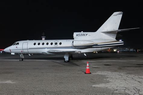 N Ly Dassault Falcon Ex At Kcle Lyon Aviation Georgem Flickr