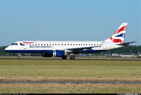 Embraer 190sr Erj 190 100sr British Airways Ba Cityflyer Aviation Photo 7272305