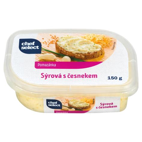 Sýrová pomazánka s česnekem Chef Select levně Kupi cz