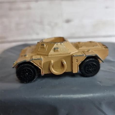 Vintage Dinky Toys Daimler Ferret Armoured Car Scout Desert