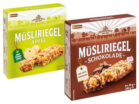 Crownfield Müsliriegel Lidl — Österreich Archiv Werbeangebote