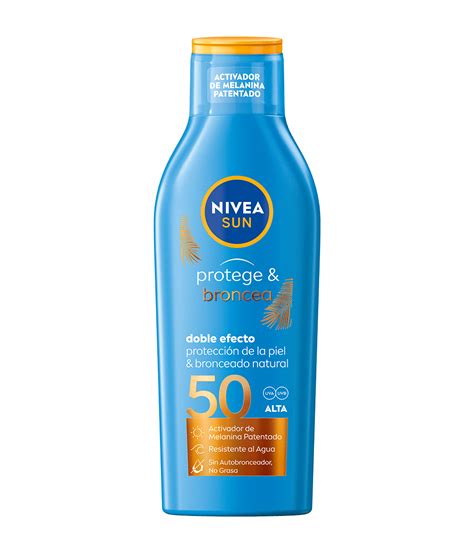 Protege Broncea Loción Solar FP 50 NIVEA SUN