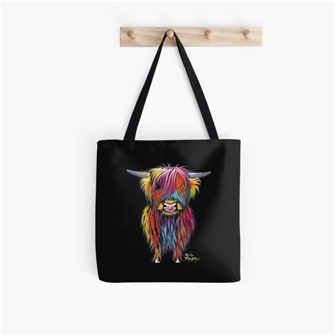 Scottish Hairy Highland Cow BRAVEHEART By Shirley MacArthur Tote