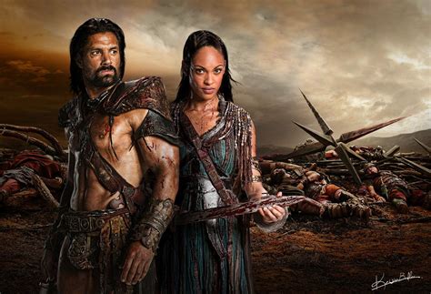 Spartacus Crixus And Naevia