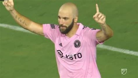 Goles Gonzalo Higuaín hoy mira el hat trick del Pipita en Inter Miami