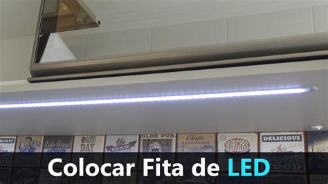 Colocar Fita De Led Embutido Barra De Perfil Hafele Youtube