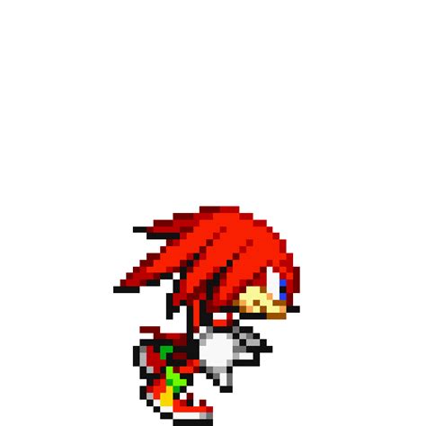 Knuckles Jogging  By Foxeygamer87sonic On Deviantart