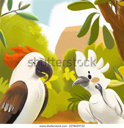 Nature With Cockatoo: Over 2 AI-generated, Royalty-free and Licensable ...