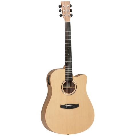 Tanglewood Tdbtdcehr Discovery Exotic Dreadnought C E Hawaiian Rainwood—guitars And Things