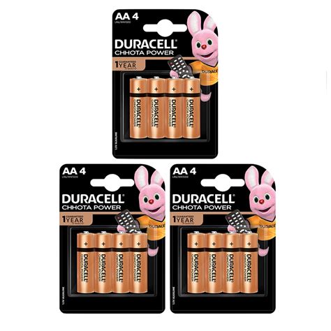 Duracell AA batteries - Traditional or rechargeable versions