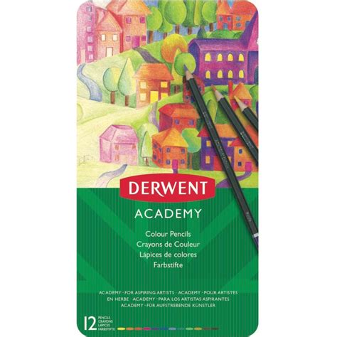 Derwent Academy Colour Pencils 12 Pack Woolworths