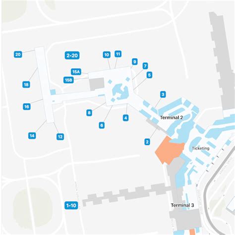 Melbourne Airport Terminal 2 Map & Guide