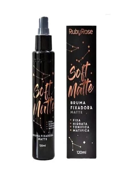 Bruma Fixadora Ruby Rose Perfect Glow E Soft Matte Shein Brasil