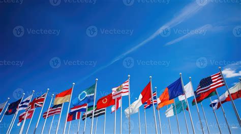 row flags red white and blue background 56177729 Stock Photo at Vecteezy