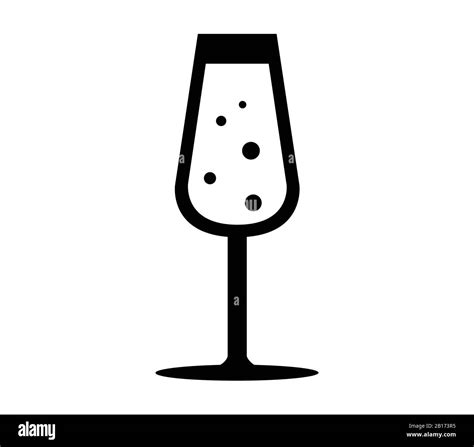 Wine Glass Icon Illustrated In Vector On White Background Stock Vector Image And Art Alamy