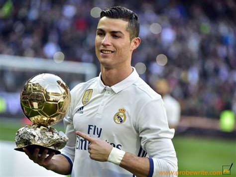 Cristiano Ronaldo earns the fifth Ballon d'or of his career, Matching ...