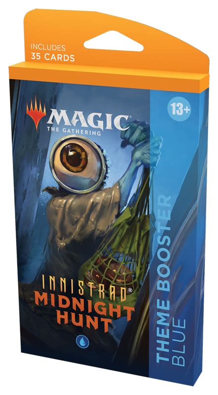 Magic The Gathering Innistrad Midnight Hunt Theme Booster Pack Blue