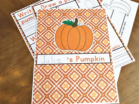 Pumpkin Activity Pack Printable Skrafty