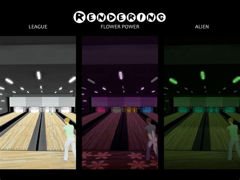 Bowling Alley | Lighting Design Project on Behance