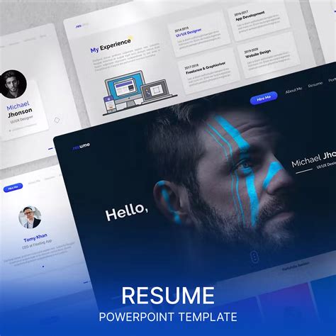 Resume - PowerPoint Template | Master Bundles