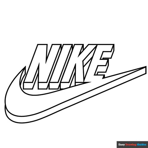 How to Draw the Nike Logo - Really Easy Drawing Tutorial