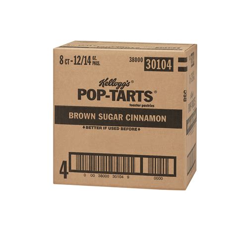 Pop Tarts Unfrosted Brown Sugar Cinnamon